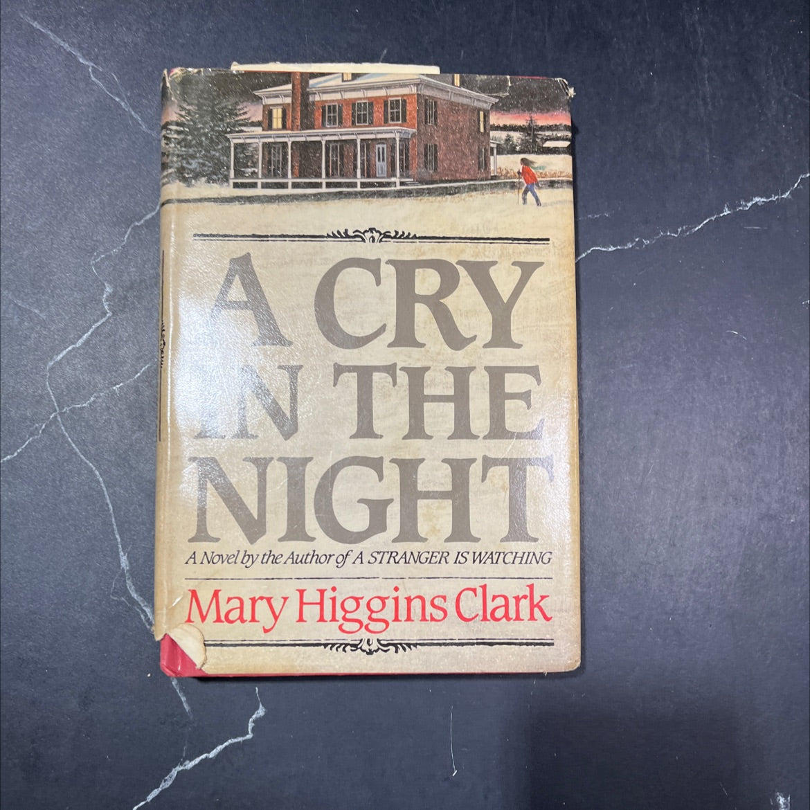 a cry in the night book, by Mary Higgins Clark, 1982 Hardcover image 1