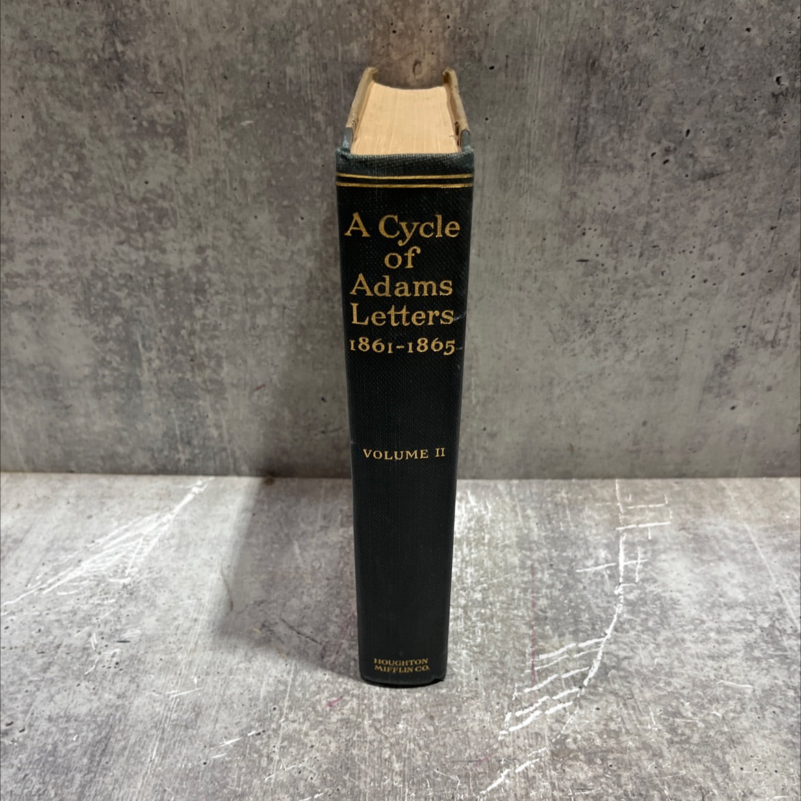 a cycle of adams letters 1861-1865 book, by worthington chauncey ford, 1920 Hardcover image 4