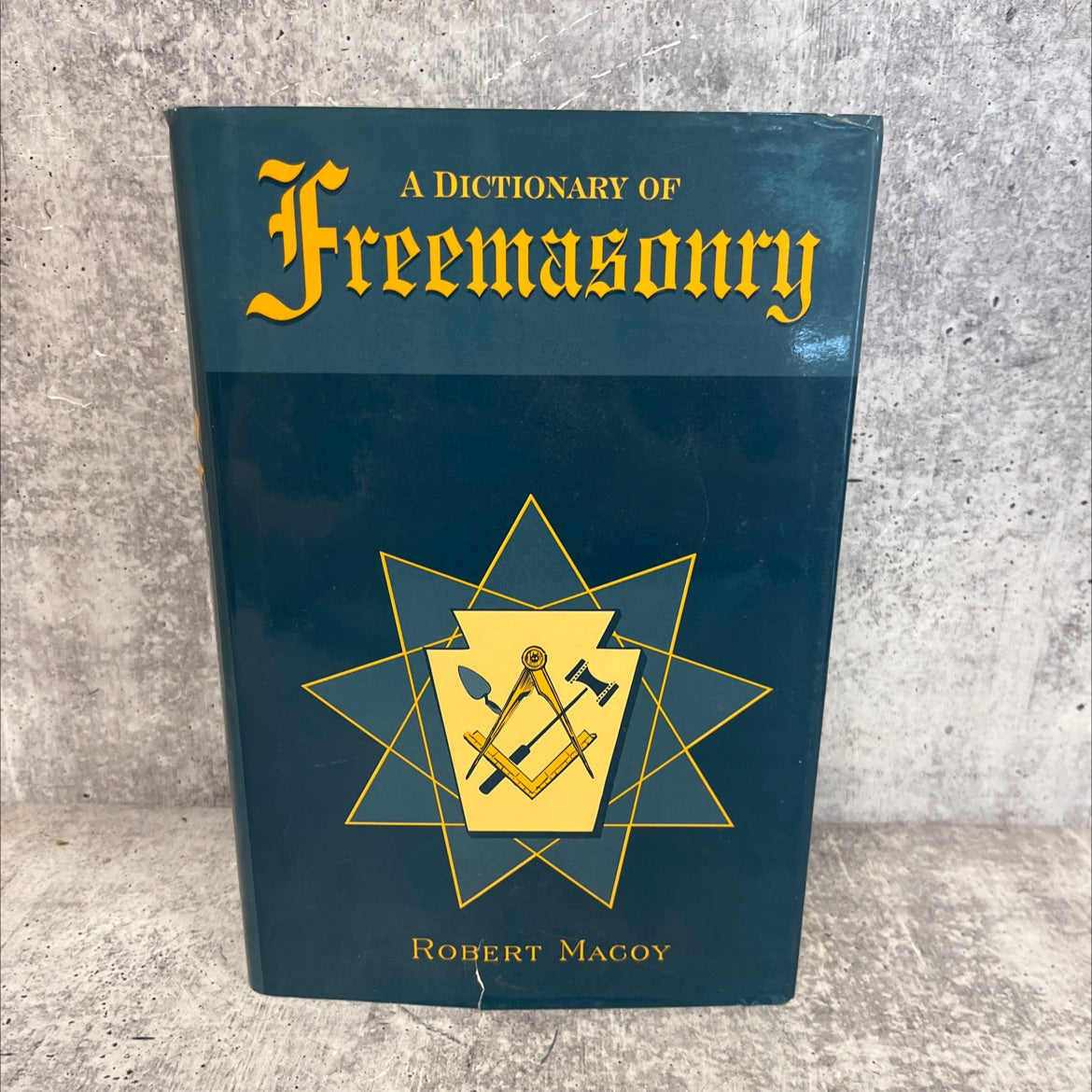 a dictionary of freemasonry book, by robert macoy, 2000 Hardcover image 1
