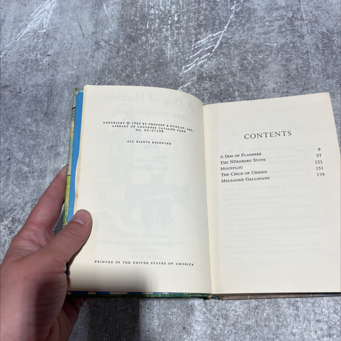 a dog of flanders and other stories book, by louise de la ramée (ouida), 1965 Hardcover image 3