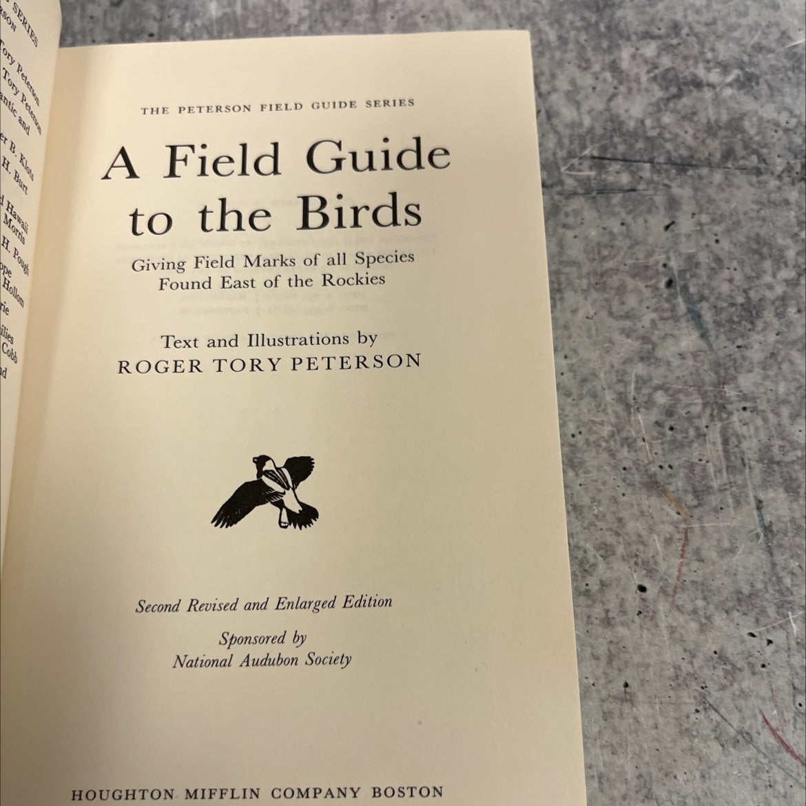 a field guide to the birds book, by roger tory peterson, 1947 Hardcover image 2