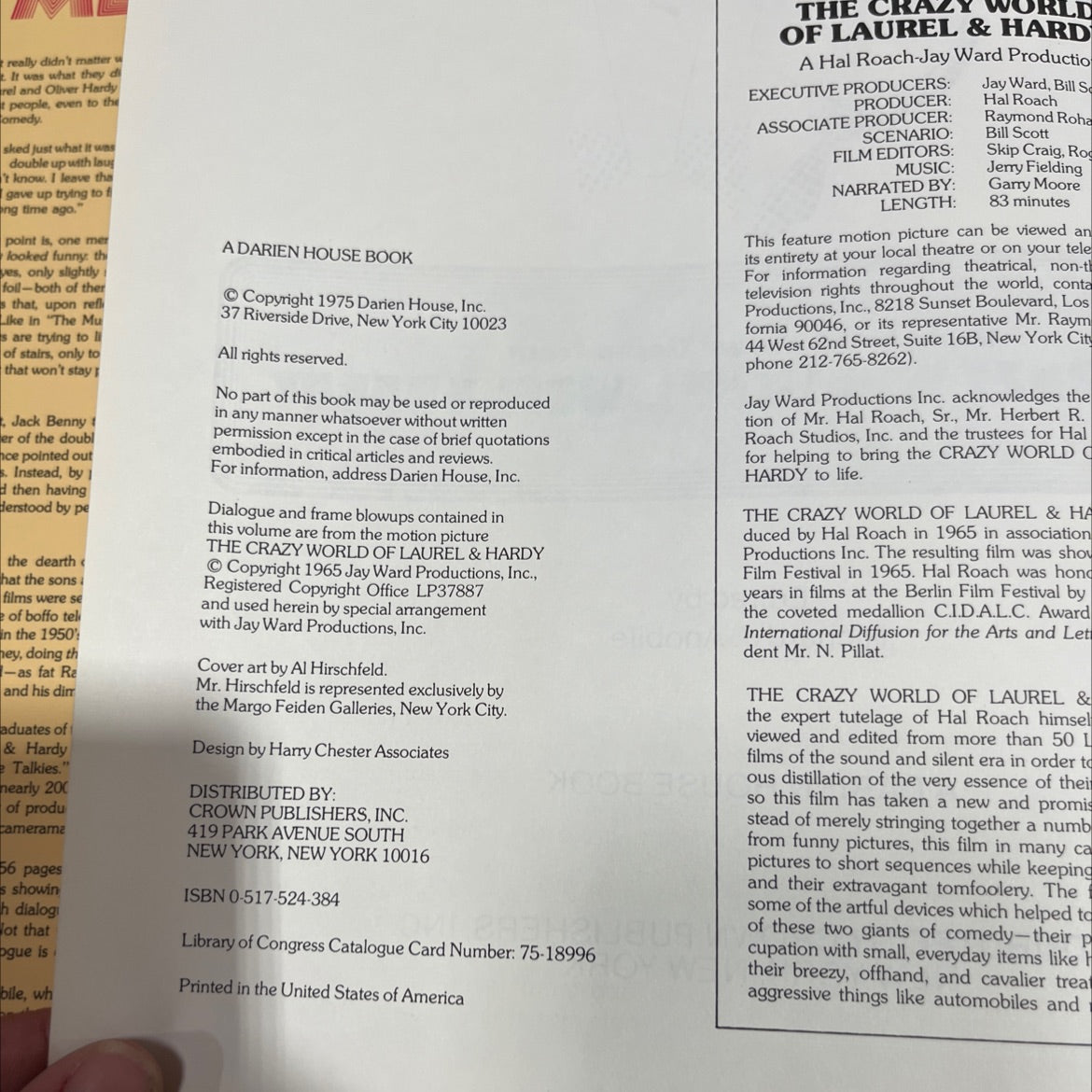 a fine mess! book, by richard j. anobile, 1975 Hardcover image 3