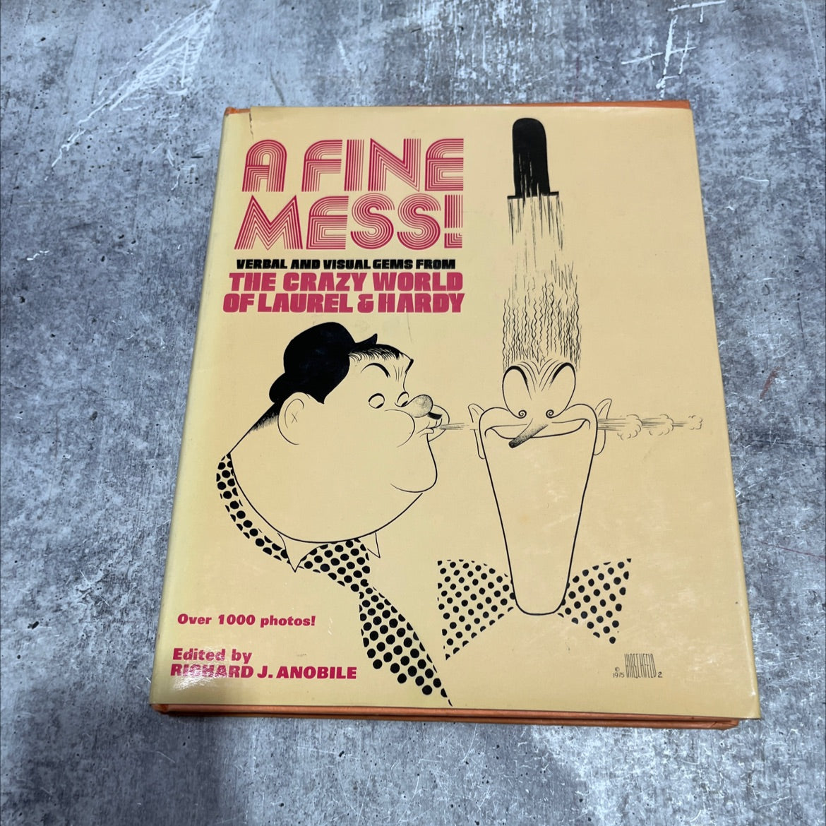 a fine mess! book, by richard j. anobile, 1975 Hardcover image 1