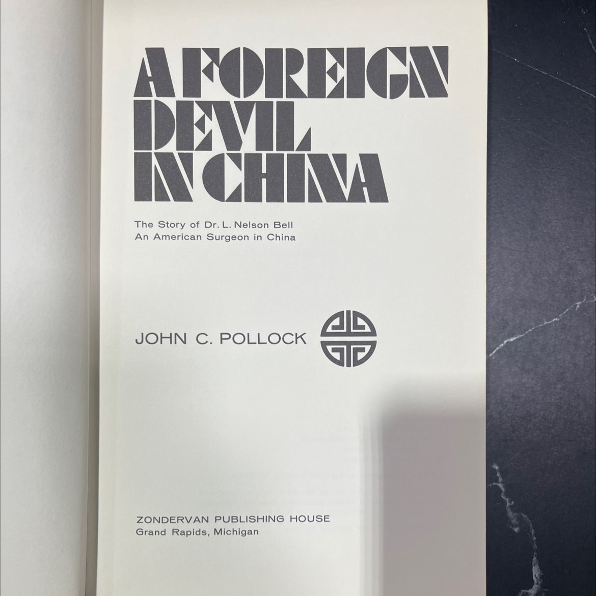 a foreign devil in china book, by john c. pollock, 1971 Hardcover image 2