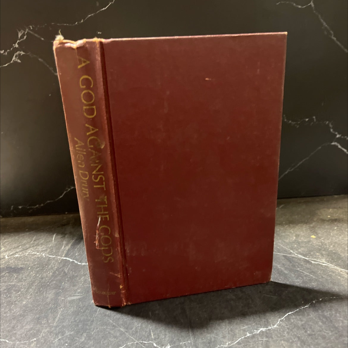 a god against the gods book, by allen drury, 1976 Hardcover image 1