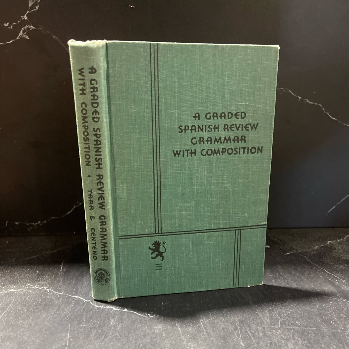 a graded spanish review grammar with composition book, by f. courtney tarr, jia augusto centeno, 1982 Hardcover image 1
