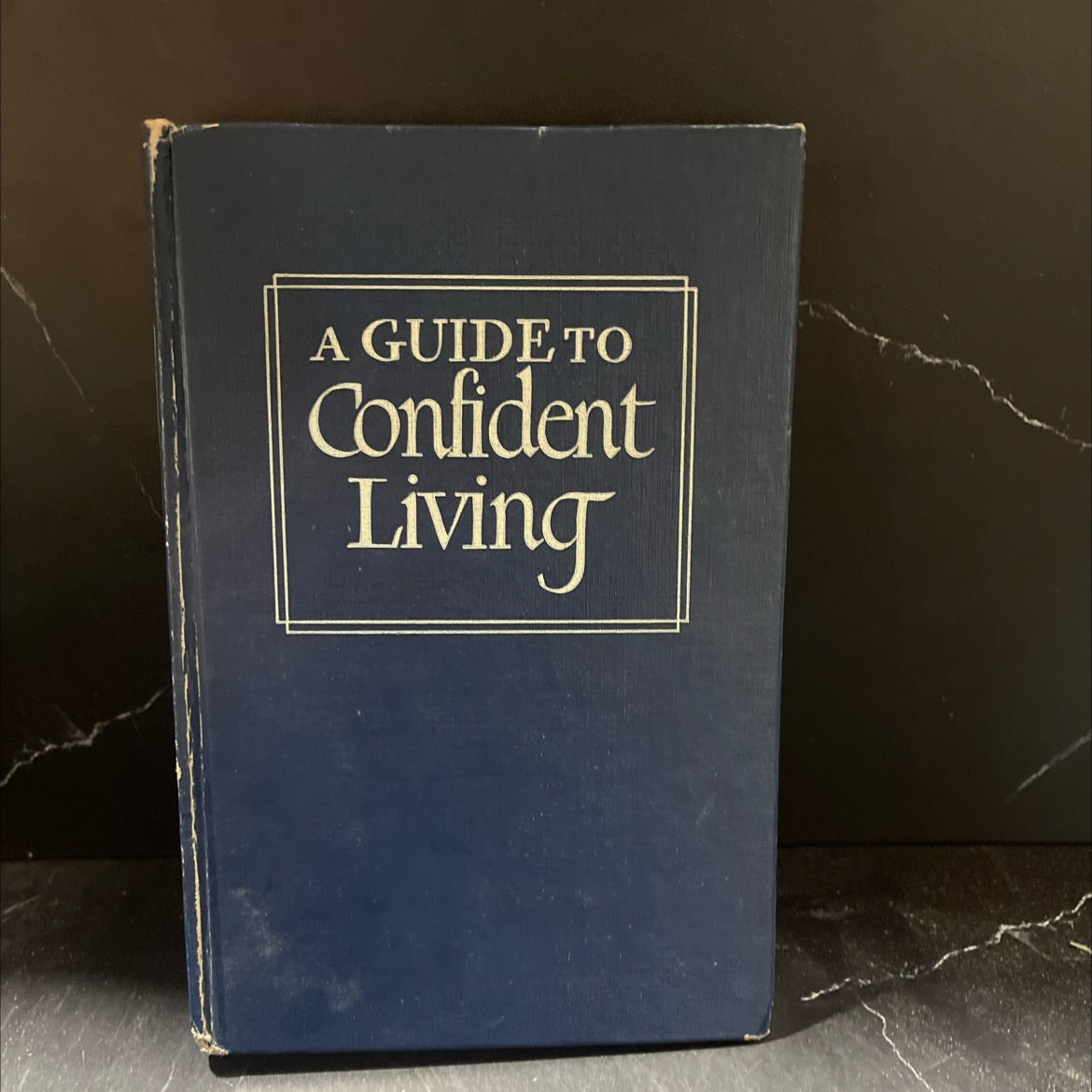 a guide to confident living book, by norman vincent peale, 1955 Hardcover image 1