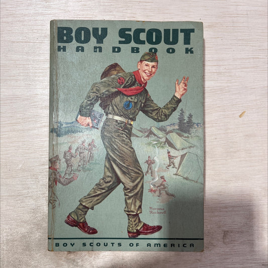 a handbook of training for citizenship through scouting book, by unknown, 1963 Paperback, Vintage image 1