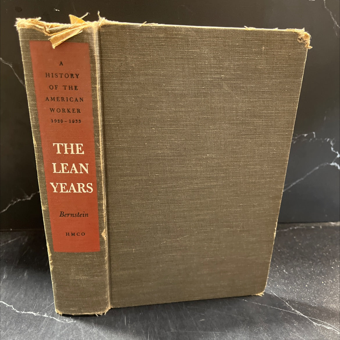 a history of the american worker 1920-1933 the lean years book, by irving bernstein, 1960 Hardcover image 1