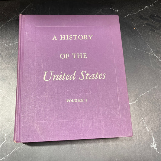 a history of the united states volume i book, by unknown, 1970 Hardcover image 1