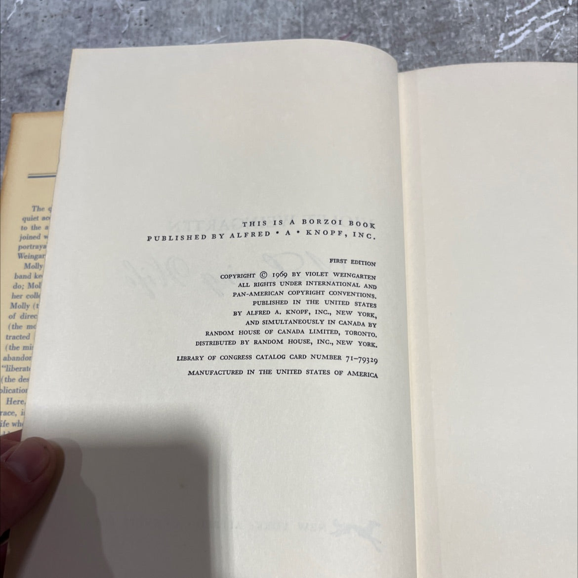 a loving wife book, by violet weingarten, 1969 Hardcover image 3