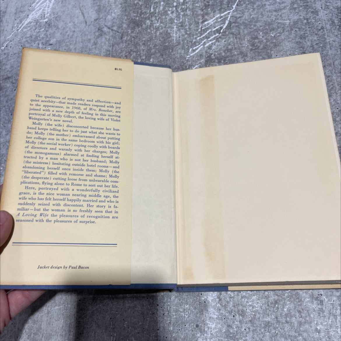 a loving wife book, by violet weingarten, 1969 Hardcover image 4