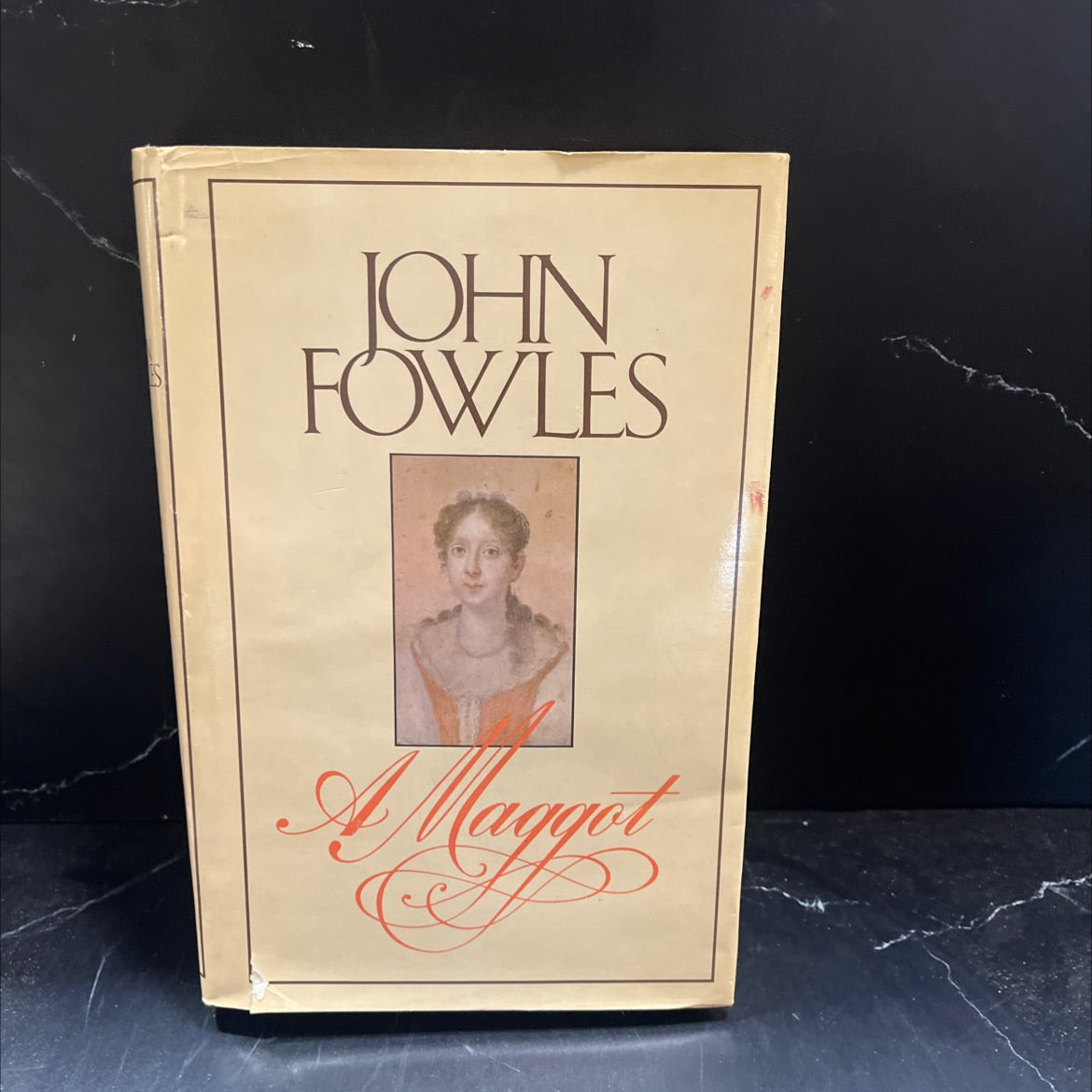 a maggot book, by john fowles, 1985 Hardcover image 1
