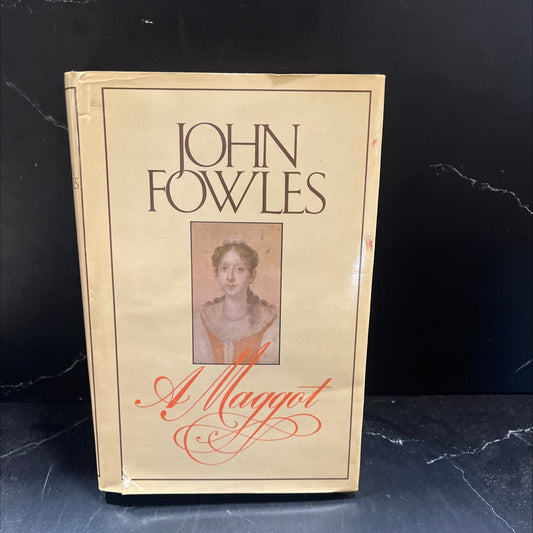 a maggot book, by john fowles, 1985 Hardcover image 1