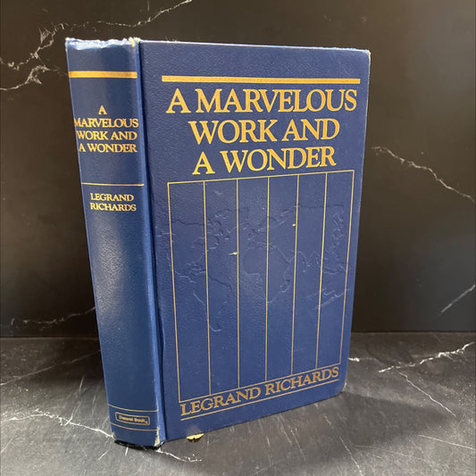 a marvelous work and a wonder book, by legrand richards, 1976 Hardcover image 1