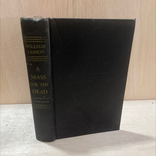 a mass for the dead book, by william gibson, 1968 Hardcover, Vintage image 1