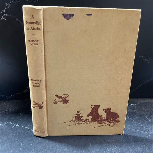 a naturalist in alaska book, by adolph murie, 1961 Hardcover image 1