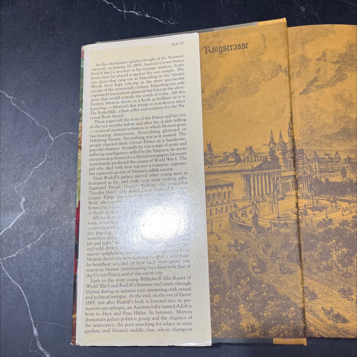 a nervous splendor vienna 1888/1889 book, by frederic morton, 1979 Hardcover image 4