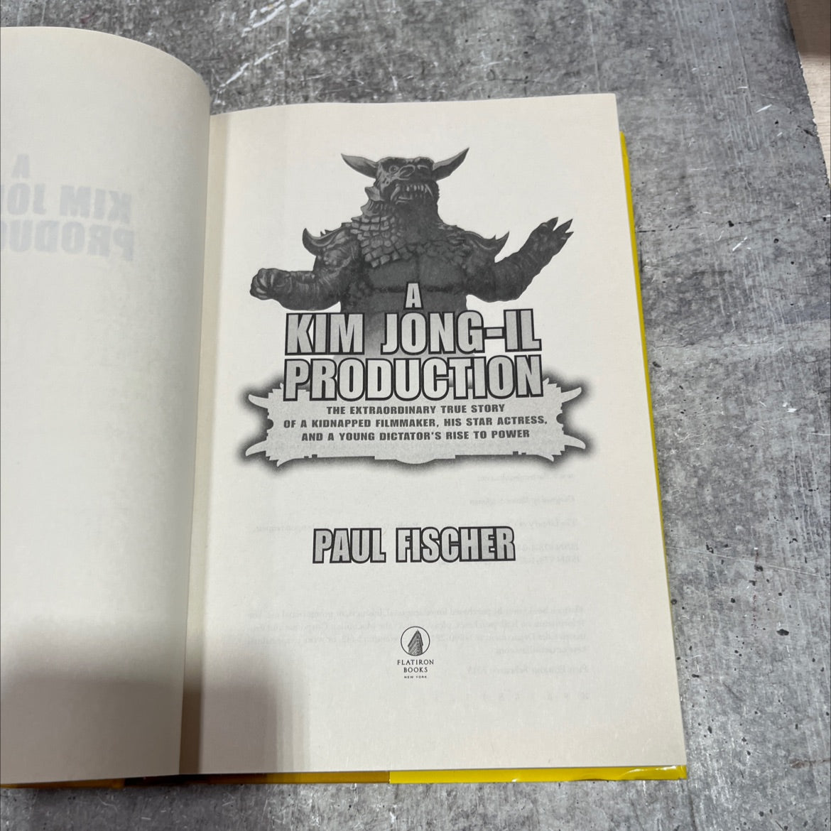 a ol mix ugors a kim jong-il production book, by paul fischer, 2015 Hardcover image 2