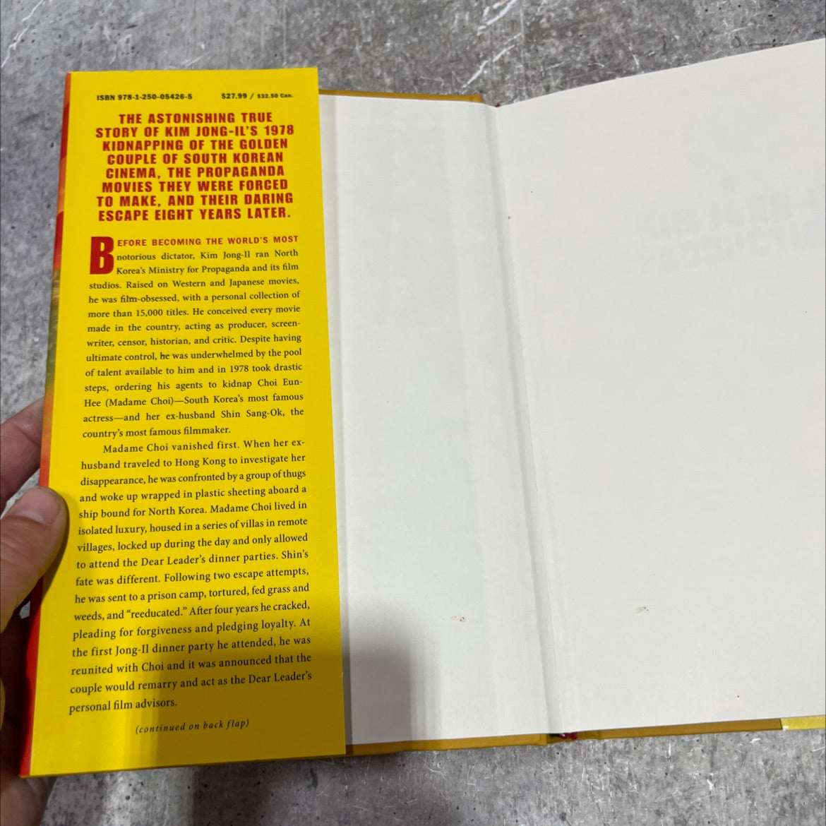 a ol mix ugors a kim jong-il production book, by paul fischer, 2015 Hardcover image 4