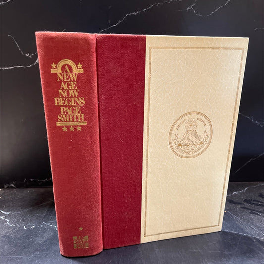 a people's history of the american revolution new age now begins book, by Page Smith, 1976 Hardcover image 1