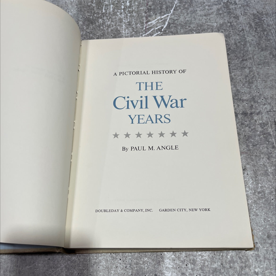 a pictorial history of the civil war years book, by paul m. angle, 1967 Hardcover image 2