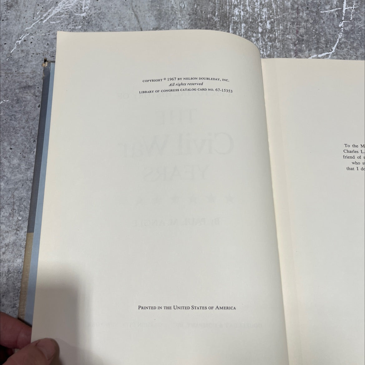 a pictorial history of the civil war years book, by paul m. angle, 1967 Hardcover image 3