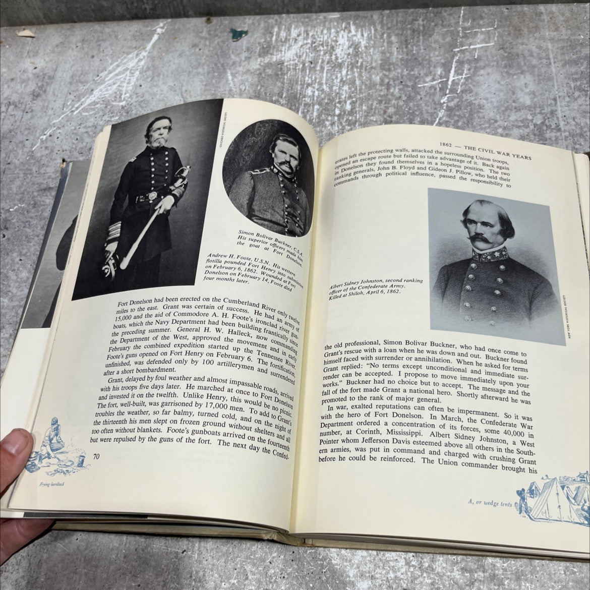 a pictorial history of the civil war years book, by paul m. angle, 1967 Hardcover image 4