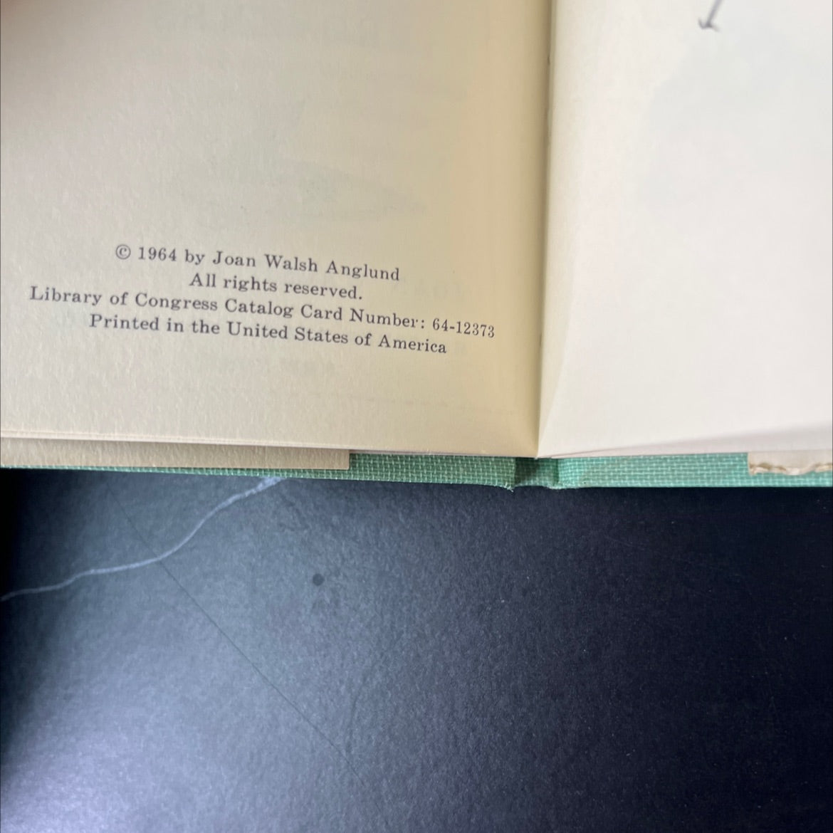 a pocketful of proverbs book, by joan walsh anglund, 1964 Hardcover, Vintage, Folio image 3