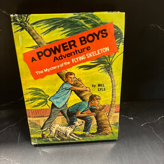 a power boys adventure the mystery of the flying skeleton book, by mel lyle, 1964 Hardcover image 1