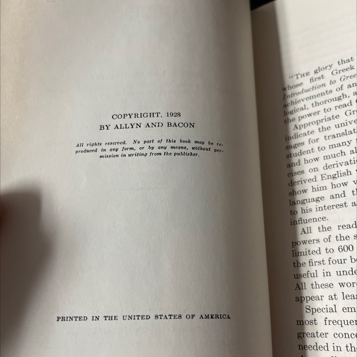 a reading from homer an introduction to greek book, by henry lamar crosby, john nevin schaeffer, 1966 Hardcover image 3