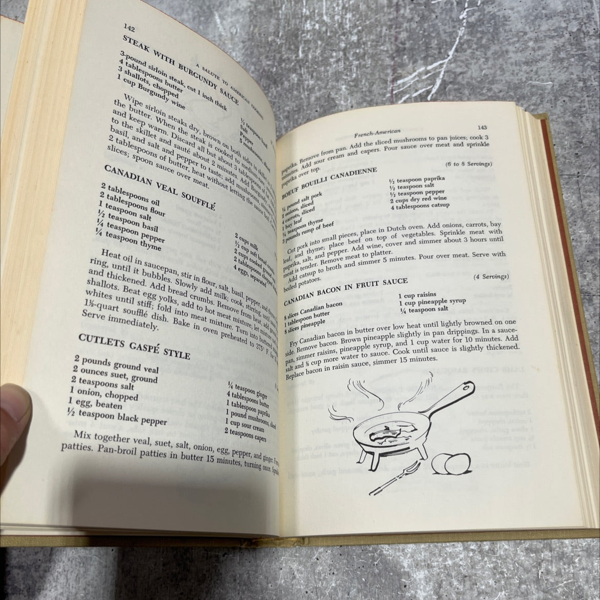 a salute to american cooking book, by Stephen and Ethel Longstreet, 1968 Hardcover image 4