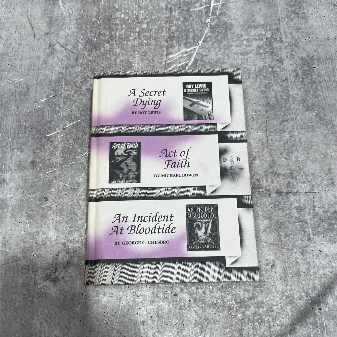 a secret dying book, by roy lewis, 1993 Hardcover image 1