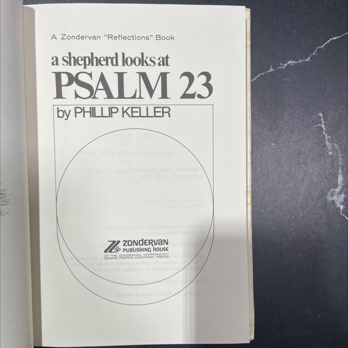 a shepherd looks at psalm 23 book, by w. phillip keller, 1970 Hardcover image 2