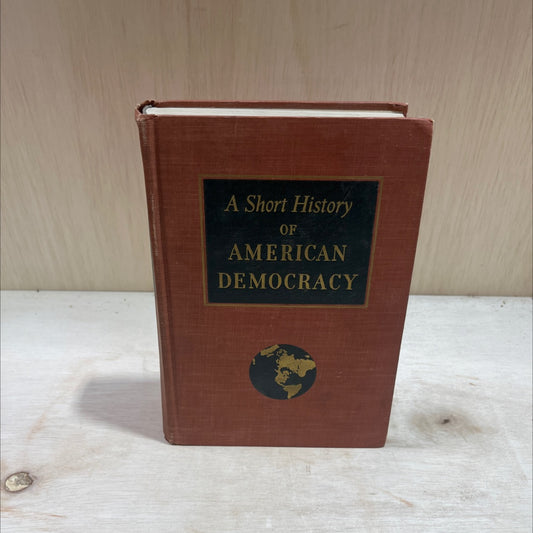 a short history of american democracy book, by john d. hicks, 1949 Hardcover image 1