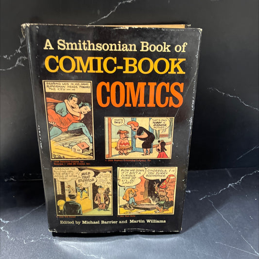 a smithsonian book of comic-book comics book, by Michael Barrier, Martin Williams, 1981 Hardcover, Vintage image 1