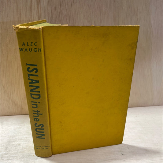 a story of the 1950's set in the west indies island in the sun book, by alec waugh, 1955 Hardcover, Vintage, Heavily image 1