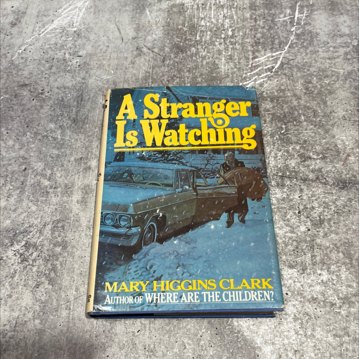 a stranger is watching book, by Mary Higgins Clark, 1977 Hardcover image 1
