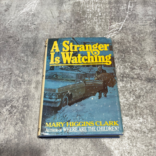 a stranger is watching book, by Mary Higgins Clark, 1977 Hardcover image 1