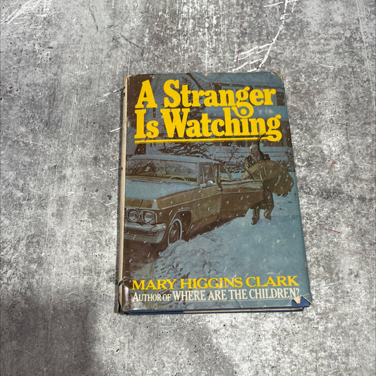 a stranger is watching book, by Mary Higgins Clark, 1977 Hardcover image 1