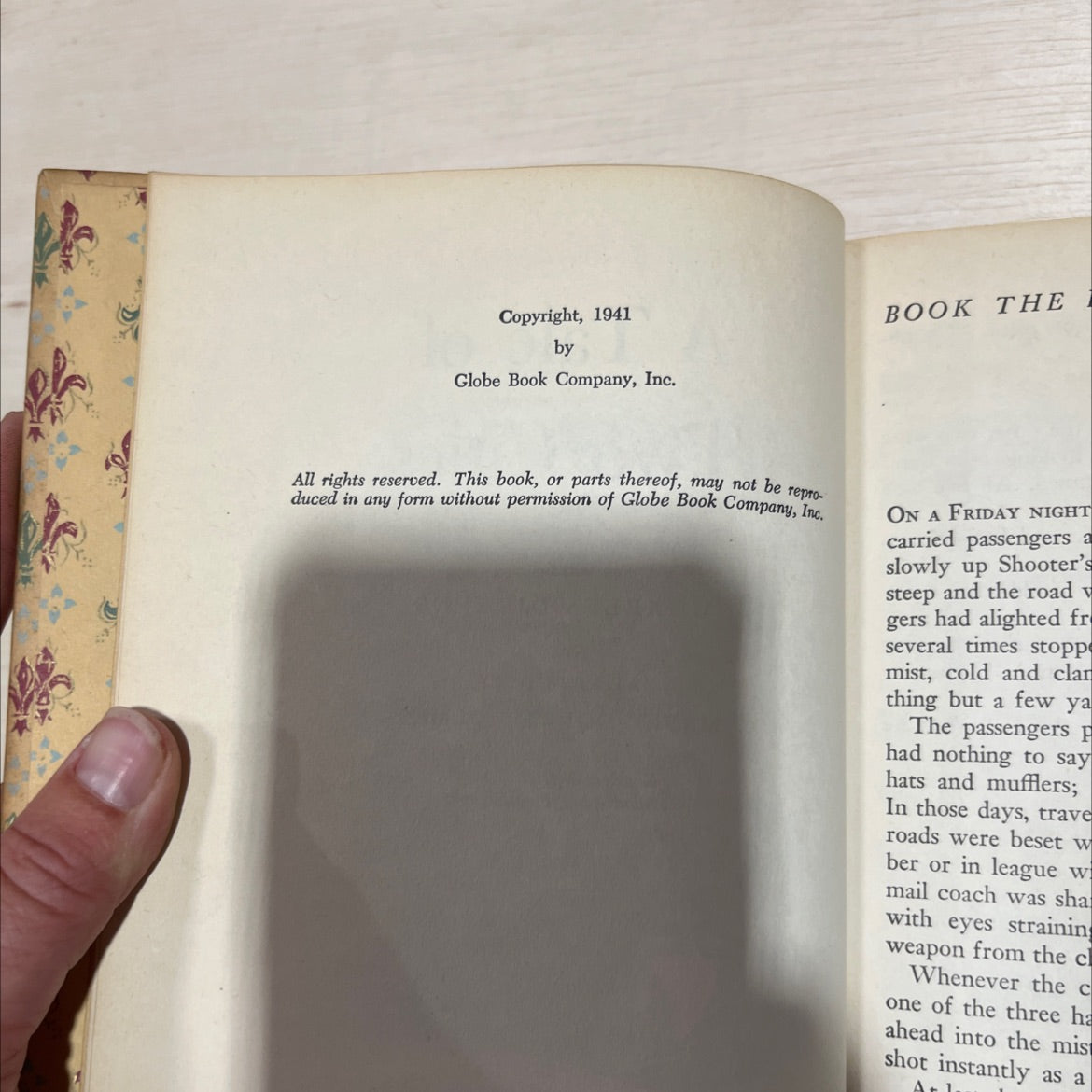 a tale of two cities book, by charles dickens, 1941 Hardcover image 3