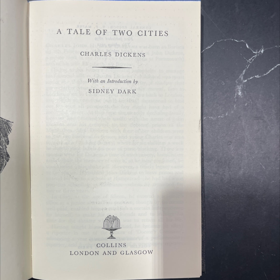 a tale of two cities book, by charles dickens, 1965 Hardcover image 2