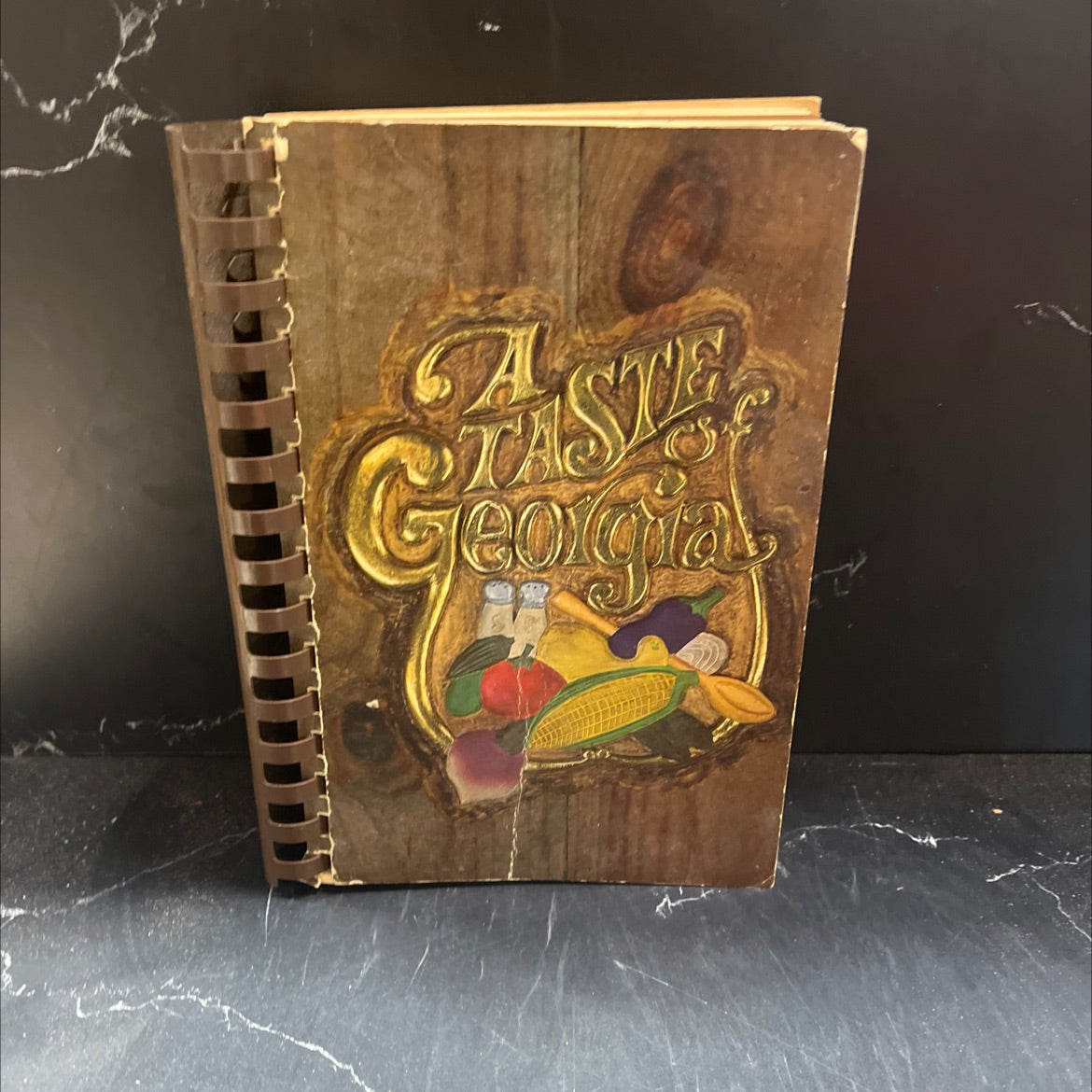 a taste of georgia book, by georgia douddoodd ddodd, 1978 Hardcover image 1