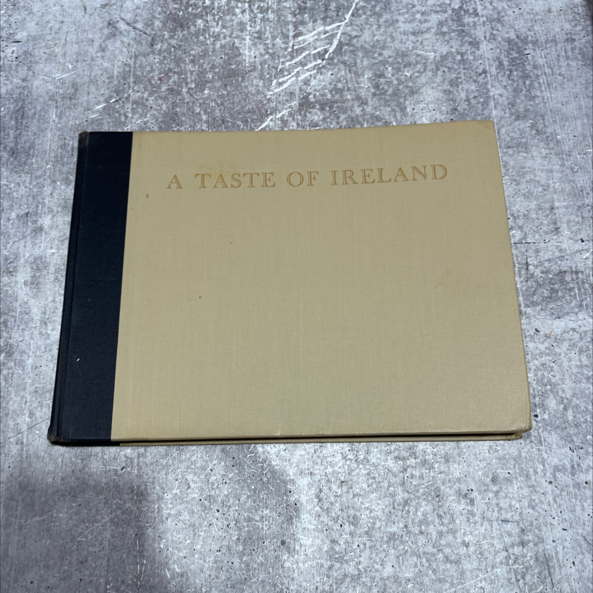 a taste of ireland irish traditional food book, by theodora fitzgibbon, 1969 Hardcover image 1