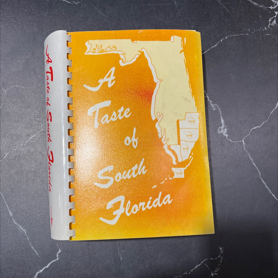 a taste of south florida 3 book, by american cancer society area 5 dade county, 1988 Paperback image 1