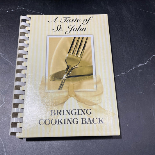 a taste of st. john cookbook book, by unknown, 2007 Hardcover image 1
