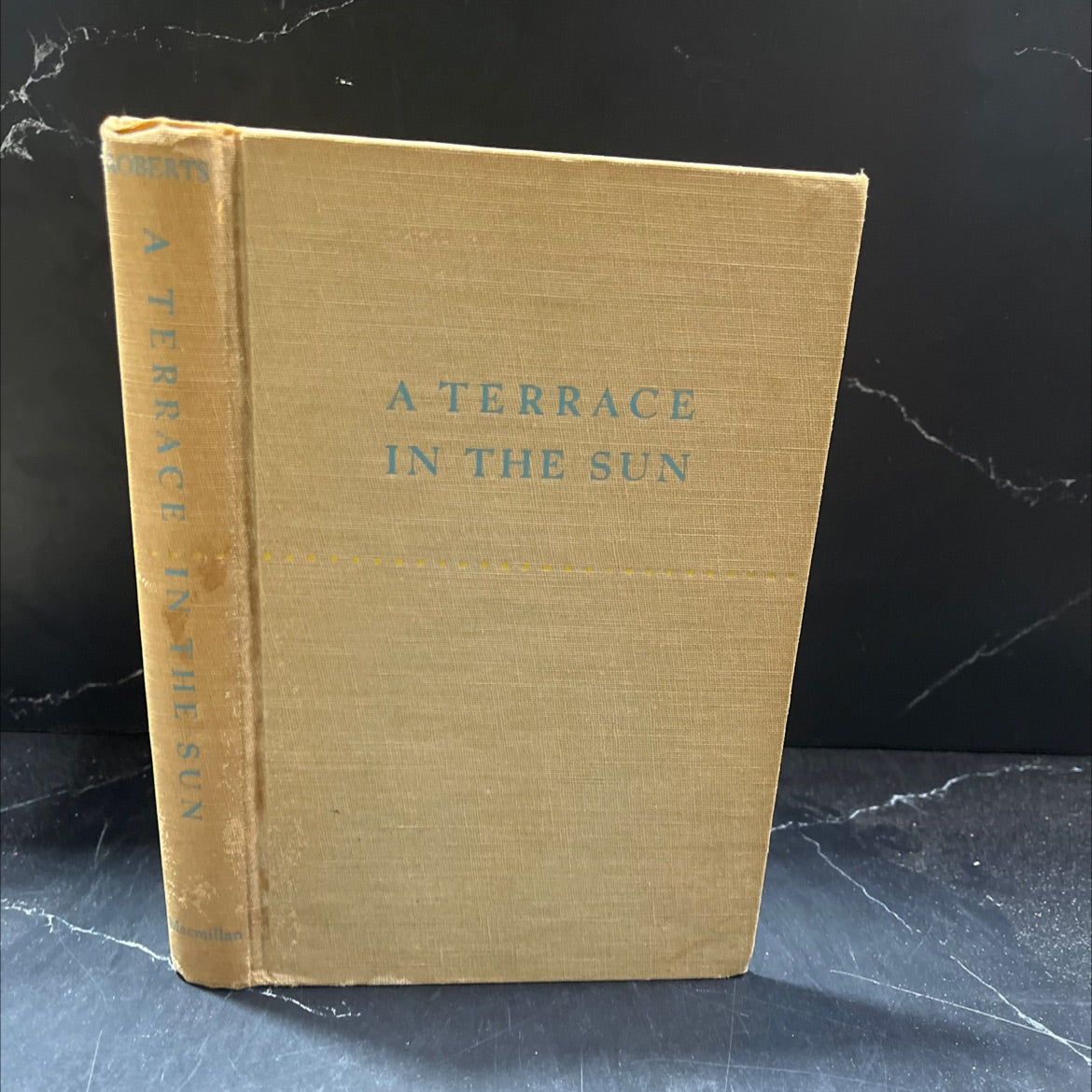 a terrace in the sun book, by cecil roberts, 1952 Hardcover image 1