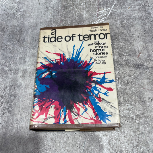 a tide of terror an anthology of rare horror stories book, by hugh lamb, 1973 Hardcover image 1