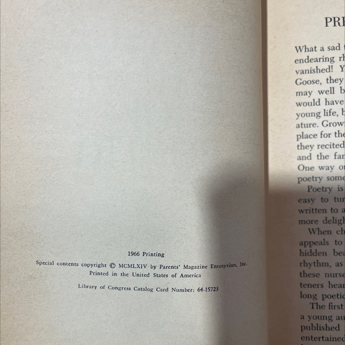 a treasure chest of poetry illustrated by laszlo matulay book, by unknown, 1966 Hardcover, Vintage image 3