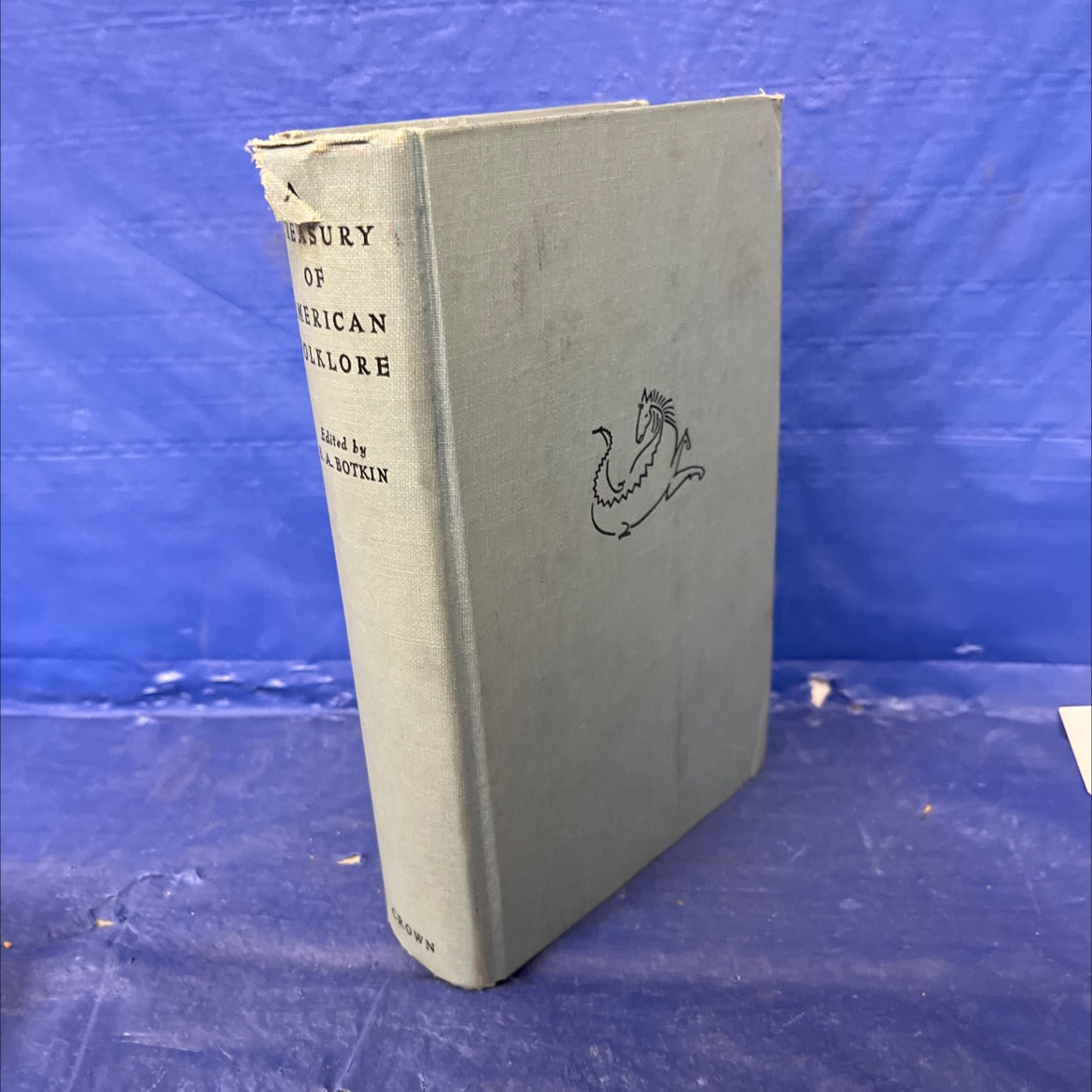 a treasury of american folklore stories, ballads, and traditions of the people book, by b. a. botkin, 1962 Hardcover image 1